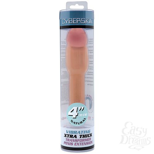  3  - CyberSkin 4in XTRA THICK 0851-4 BX TS