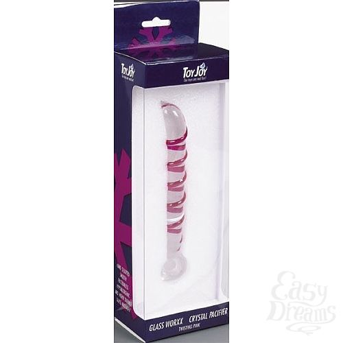  2    GLASS WORXX CRYSTAL PACIFIER PINK, 17 , 