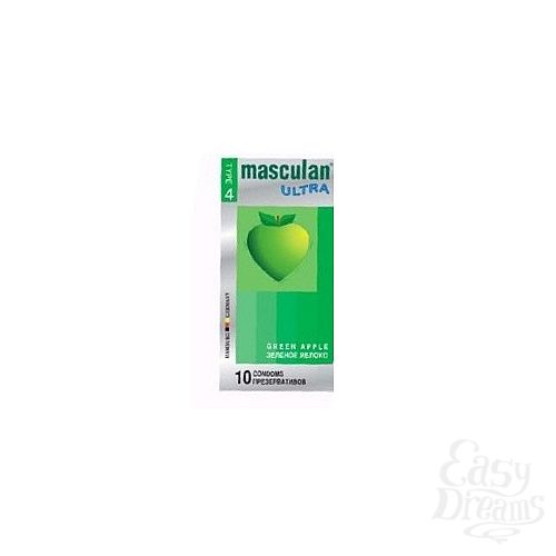 Фотография 1:  Презервативы Masculan Ultra с ароматом яблока Фотография 1:  Презервативы Masculan Ultra с ароматом яблока