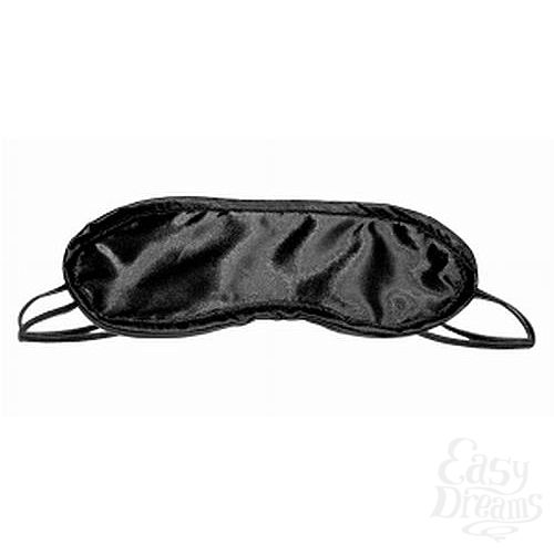  5     Satin Blindfold - Grey, OS, -