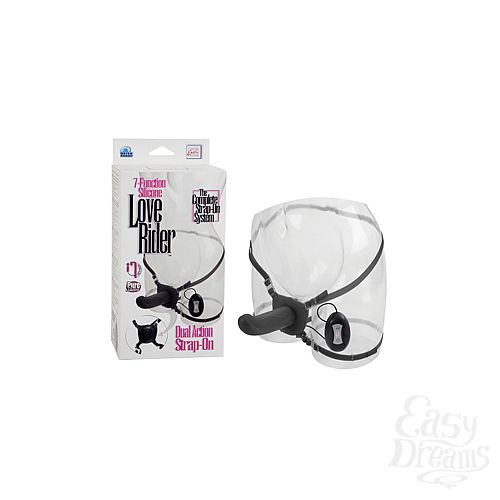 1:    7-Function Love Rider Dual Acton Strap On     
