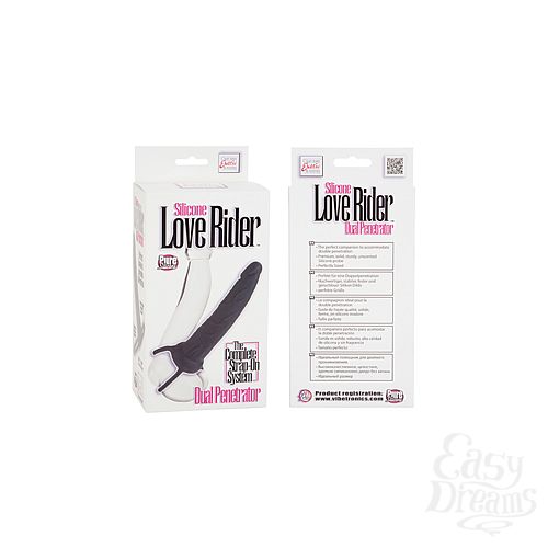  3     Silicone Love Rider Dual Penetrator 