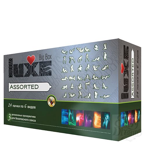 Фотография 2:  Презервативы LUXE №3  Big Box Assorted Фотография 2  Презервативы LUXE №3  Big Box Assorted