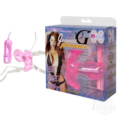 Фотография 2:  Стимулятор На Ремешках Jenna G - Pleasure Фотография 2  Стимулятор На Ремешках Jenna G - Pleasure