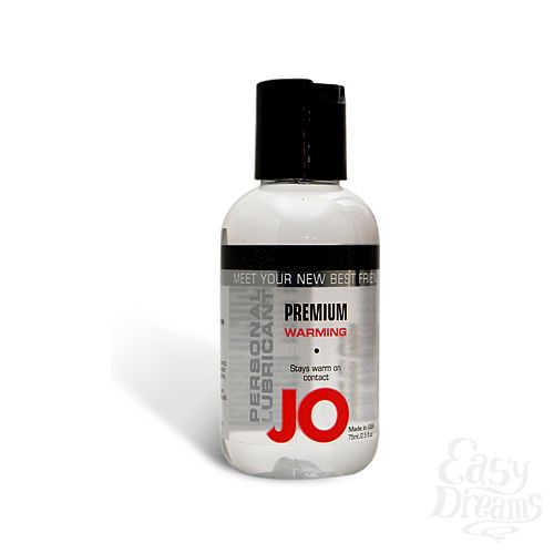  1:       JO Personal Premium Lubricant  Warming, 2.5 oz (75 )