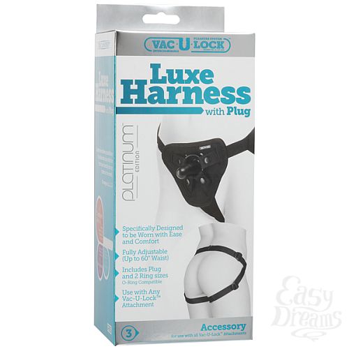  1:   Luxe Harness Black    1090-10BXDJ