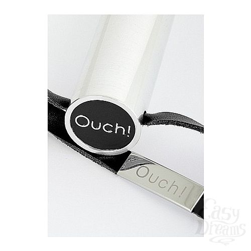  2   Leather  Circle Tiped Crop  -