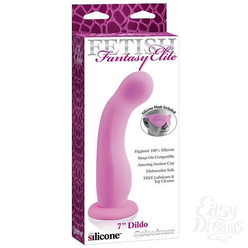 3        ELITE 7  DILDO PINK  450911PD