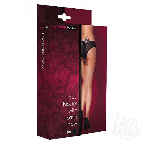  2        LEOPARD BOW BLACK L/XL 30581-02-52