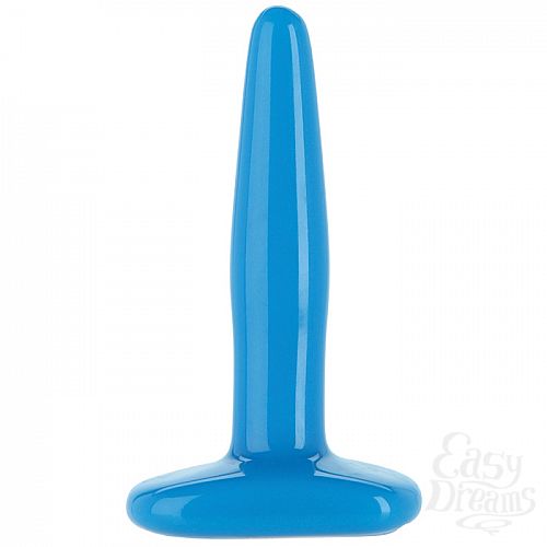  1:  Glo - Slim Anal Plug - Blue
