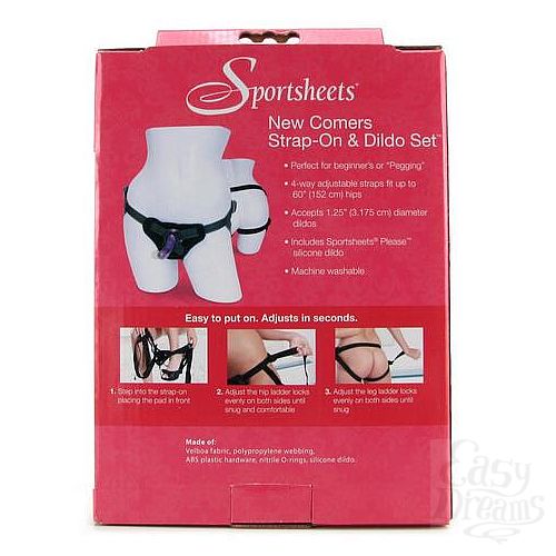  5   S&M New Comers Strap-On & Dildo Set