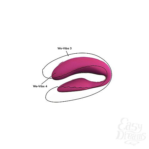 4  WE-VIBE-4  Pink-,  