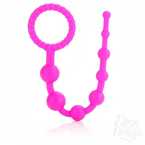  2    Booty Call X-10 Beads Pink 1197-05CDSE