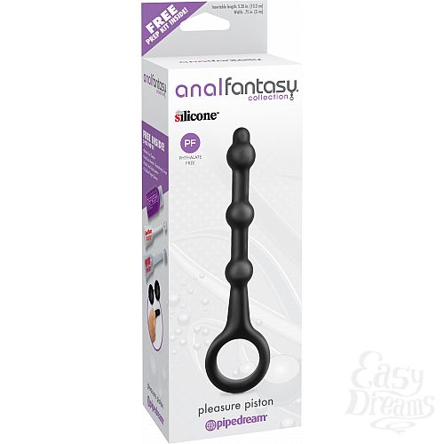  1:    Anal Fantasy Collection Pleasure Piston Black 466023PD