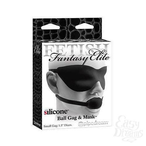  1:  Fetish Fantasy Elite  Ball Gag & Mask 1,5 