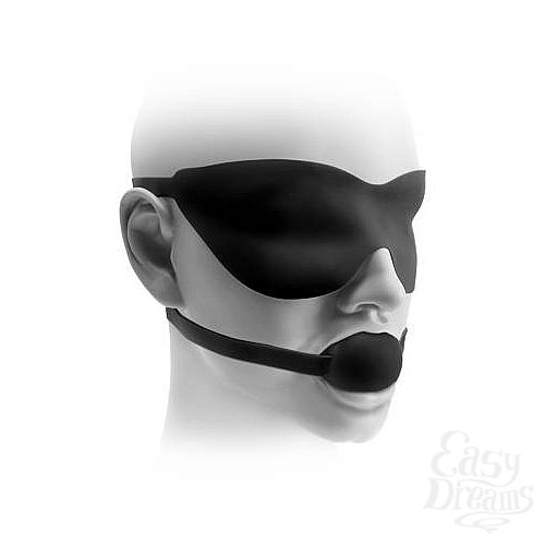  3  Fetish Fantasy Elite  Ball Gag & Mask 1,5 