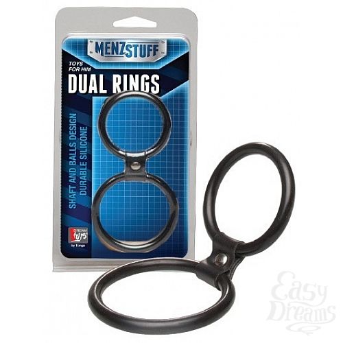  1:  ׸    Dual Rings Black