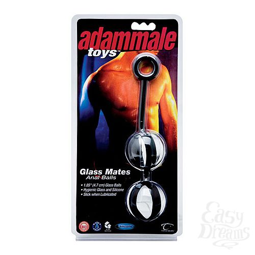  1:     Glass Mates Anal Balls