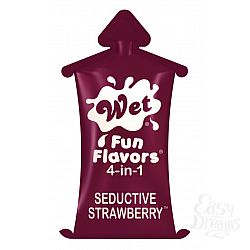  - Wet Fun Flavors Seductive Strawberry, 10 