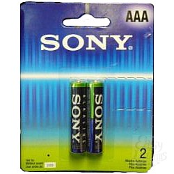   AAA Sony Alkaline LR03 2 