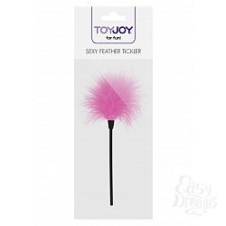  �������� ��� ��� SEXY FEATHER TICKLER PINK 10231TJ