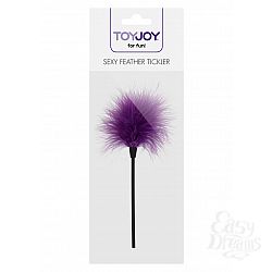  �������� ��� ��� SEXY FEATHER TICKLER PURPLE 10230TJ