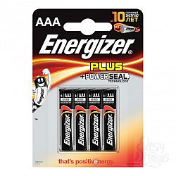   AAA Energizer Plus Base Alkaline LR03 - 4 