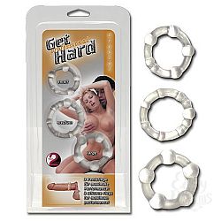 Набор из трех эрекционных колец различного диаметра  Набор из трех эрекционных колец различного диаметра