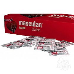 Розовый презерватив Masculan Classic Sensitive - 1 шт.  Розовый презерватив Masculan Classic Sensitive - 1 шт.