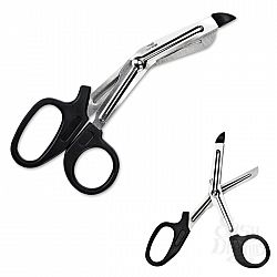 Медицинские ножницы с черными ручками Медицинские ножницы с черными ручками