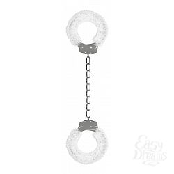   Beginner s Legcuffs Furry White    