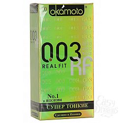      Okamoto 003 Real Fit - 10 .