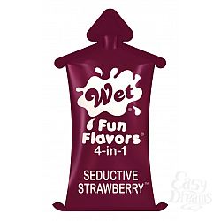 "WET, Trigg Laboratories Inc"  Wet Fun Flavors Seductive Strawberry  10mL 20483wet