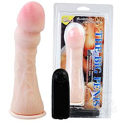 Фаллоимитатор с большой головкой - Baile, Телесный Фаллоимитатор с большой головкой - Baile, Телесный