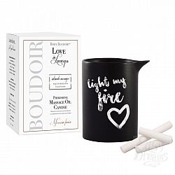      Love In Luxury Seduced Pheromone Soy Massage Candle Moroccan Fusion - 154 .