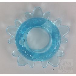 Голубое эрекционное кольцо  Снежинка   Голубое эрекционное кольцо  Снежинка