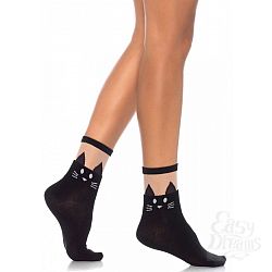     BLACK CAT OPAQUE ANKLET
