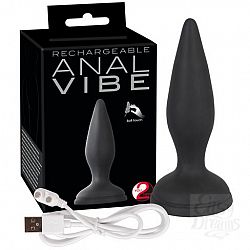        Rechargeable Anal Vibe   You 2 Toys, 13.6 , 
