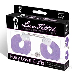      LUX FETISH CUFFS-06PUR