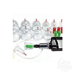      CUPPING SET 12 PCS. TRANSPARENT