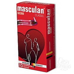 Презервативы Masculan Classic нежные (Sensitive)  Презервативы Masculan Classic нежные (Sensitive)