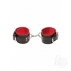 X-PLAY,   X-PLAY PASSION FUR ANCLE CUFFS RED 2063XP