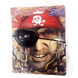 Повязка на глаз и платок  Повязка на глаз и платок