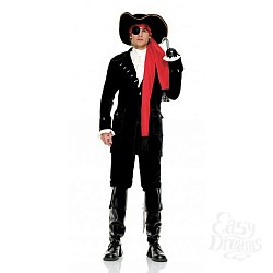 Костюм Отважный пират, XL, Черный Костюм Отважный пират, XL, Черный